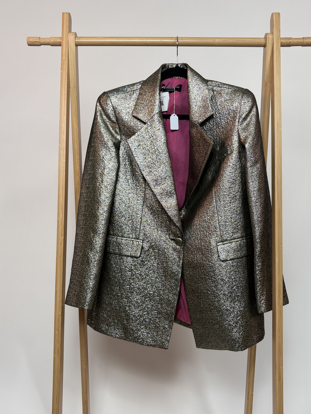 PF-1330 Le Piacentini Gold Lame Jacket